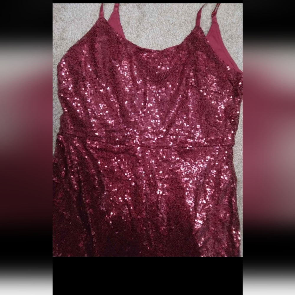 Sexy sequin dress size large